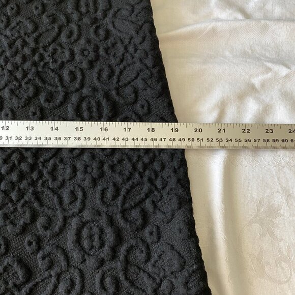 Zara Black Textured Dress - Picture 9 of 11